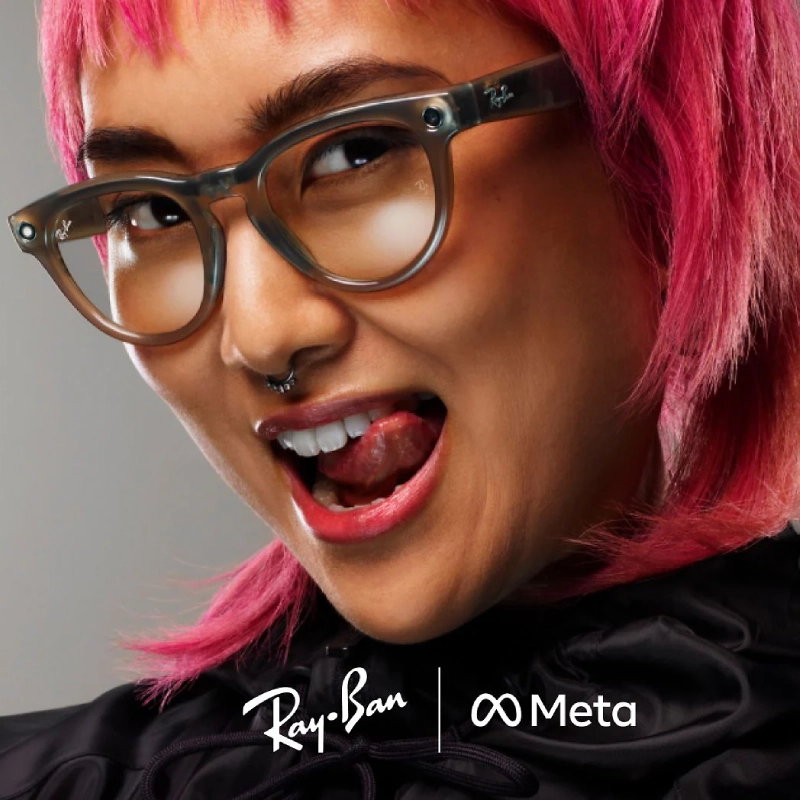 قیمت و خرید عینک هوشمند Ray‑Ban مدل Meta HeadLiner RW4009 با لنز بی رنگ